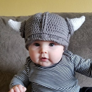 BABY VIKING HAT , Viking Clothing , Viking costume , Viking Gifts image 2