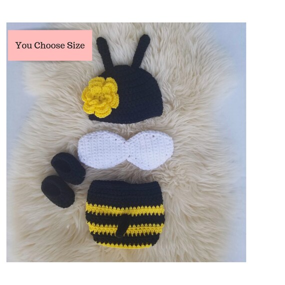 baby girl bumble bee costume