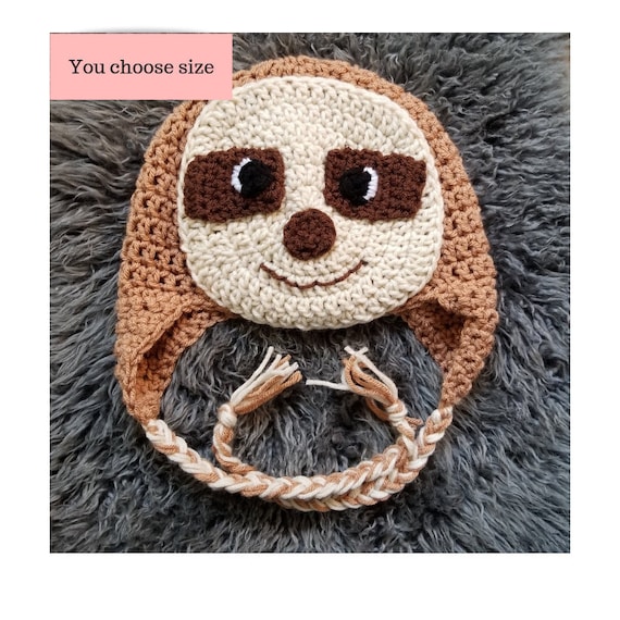 sloth beanie