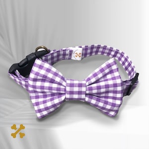 Adjustable Dog Bow Tie Collar: Puppy & Cat Cotton Accessory