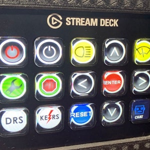 PopsRacer&#39;s Elgato Stream Deck Sim 430 Custom Racing Icons