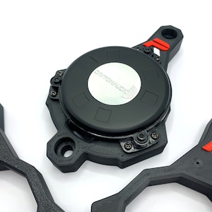 PopsRacer Bass Shaker Transducer Frame Mount V2.0 for Dayton Puck Sim Racing