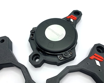 PopsRacer Bass Shaker Transducer Frame Mount V2.0 for Dayton Puck Sim Racing