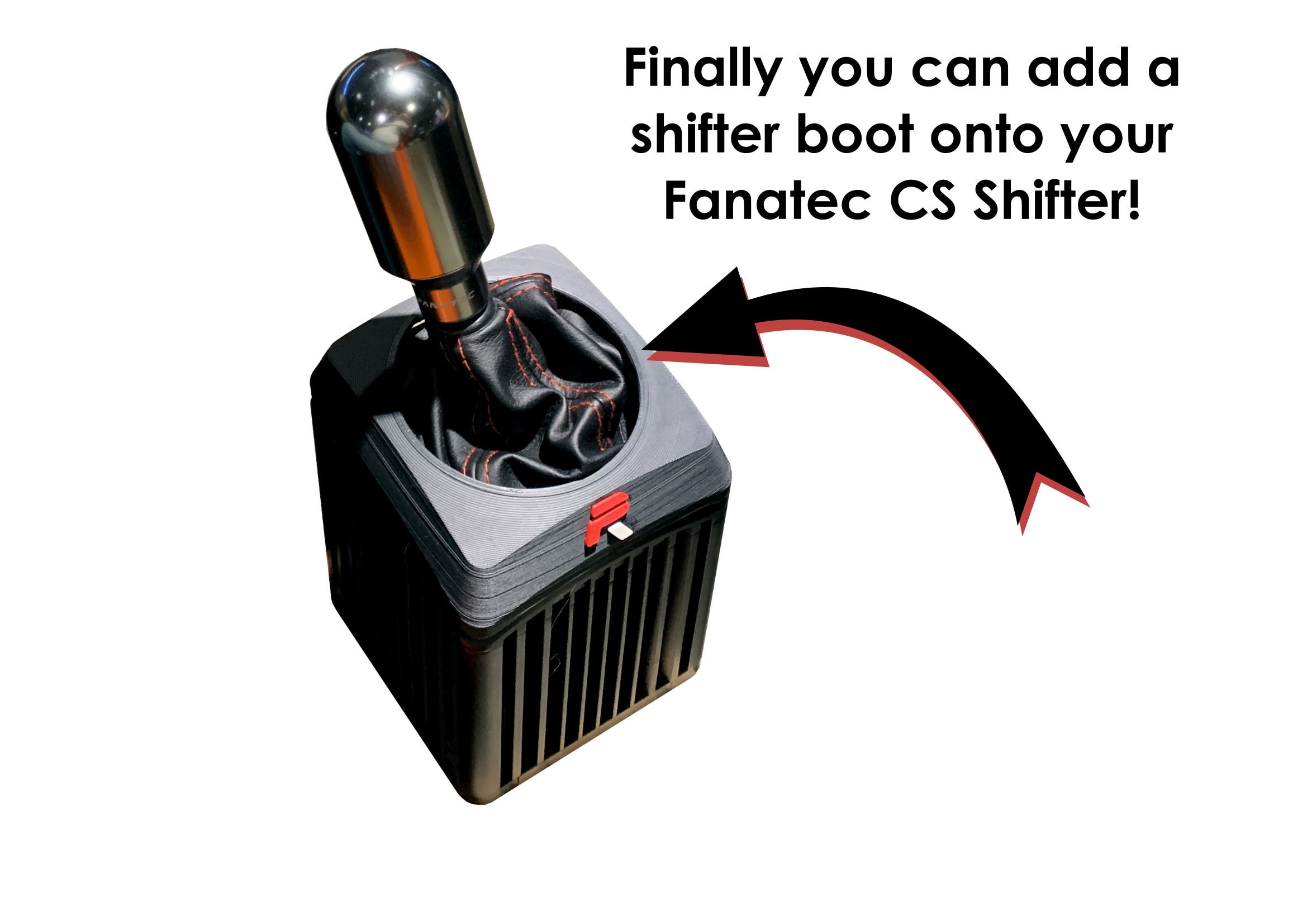 Popsracer Fanatec CS Shifter V1.5 Boot -- New! Ready-to