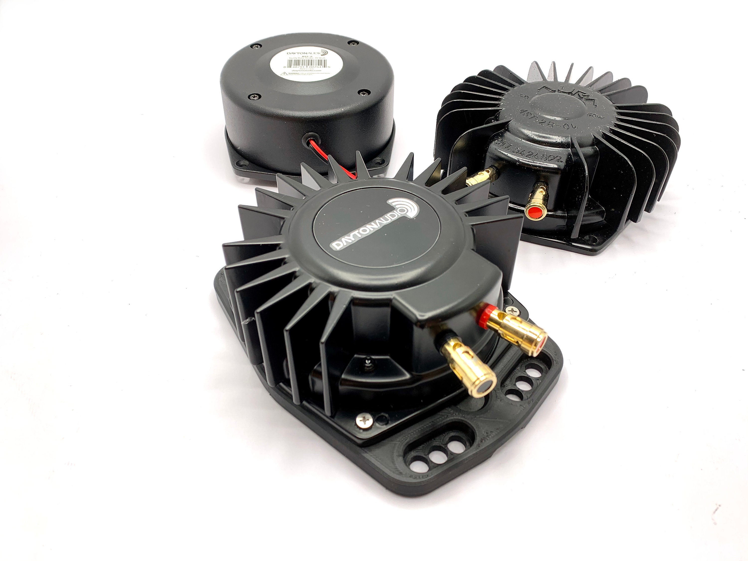 Popsracer Bass Shaker Transducer Frame Mount for Aura Sound AST-2B-4,  Dayton Audio BST-1, or BST-2 Transducer 