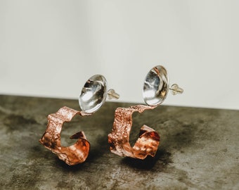 Copper Creature Earrings