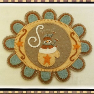 Warm Woolen Mitten Folk Art Penny Pattern by Penny Lane Primitives