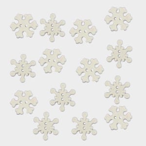 Snowflakes - Buttons (12 per package)