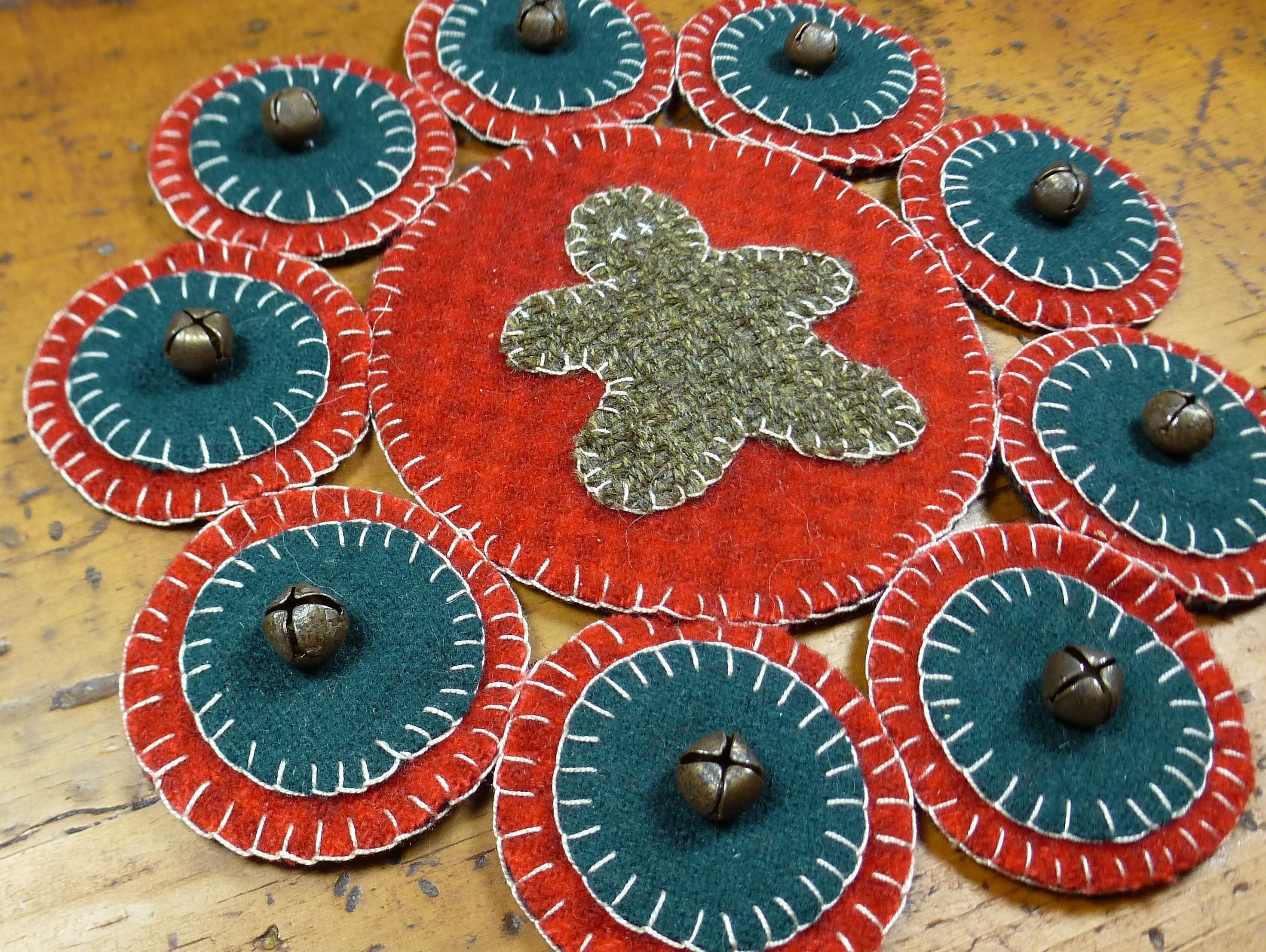 Ginger Penny Folk Art Penny Rug by Just Pennies by Linda Pattern - Etsy