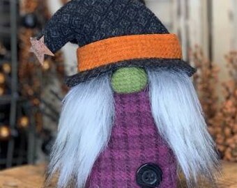 Motif gnome de sorcière Motif Penny d'art populaire par Cottonwood Creations