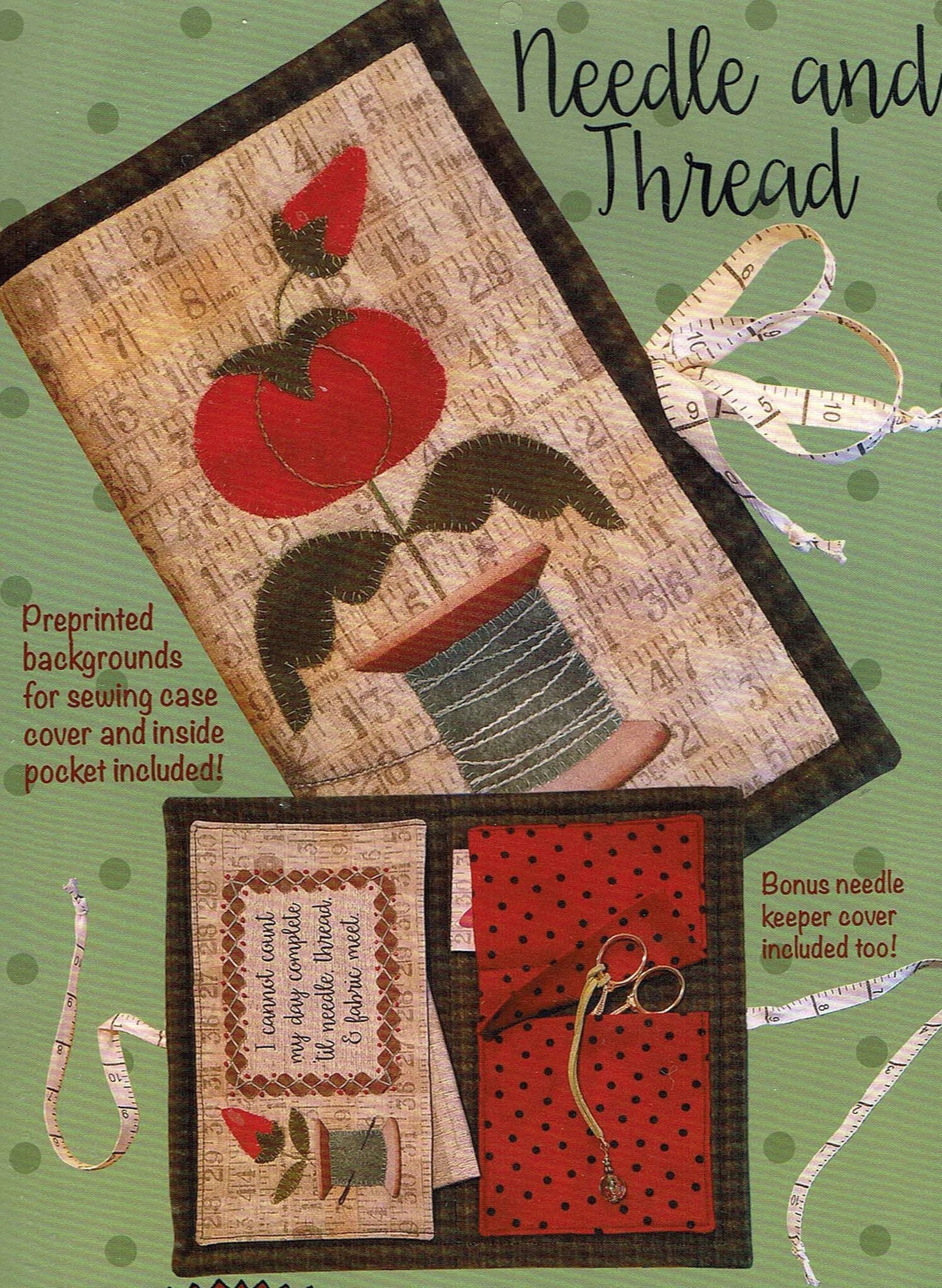 Needle and Thread Folk Art Penny Rugs by All Through the Night Etsy