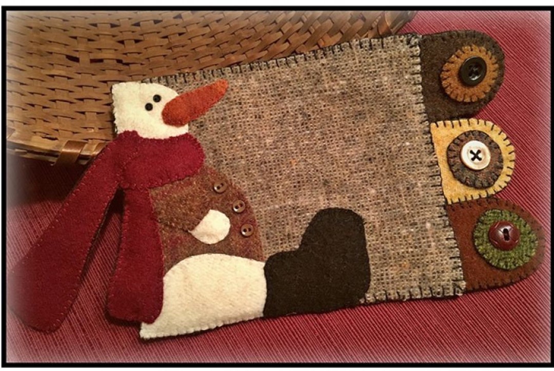 Manny Jo Wool Applique Folk Art Penny Pattern by Rustic Country ...