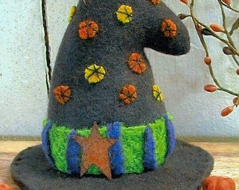Épingles pour chapeau de sorcière par Cottonwood Creations - Motif penny d'art populaire