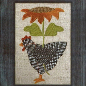 Henny Penny Folk Art Penny Rugs by All Through the Night - Patterns