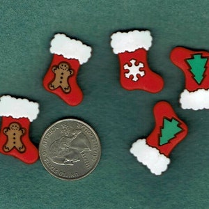 Stockings - Buttons (5 per package) - by Dress It Up