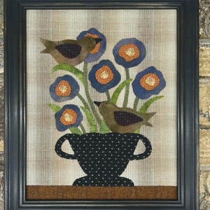 Vårdekoration Folkkonst Penny Matta från Threads That Bind - Mönster