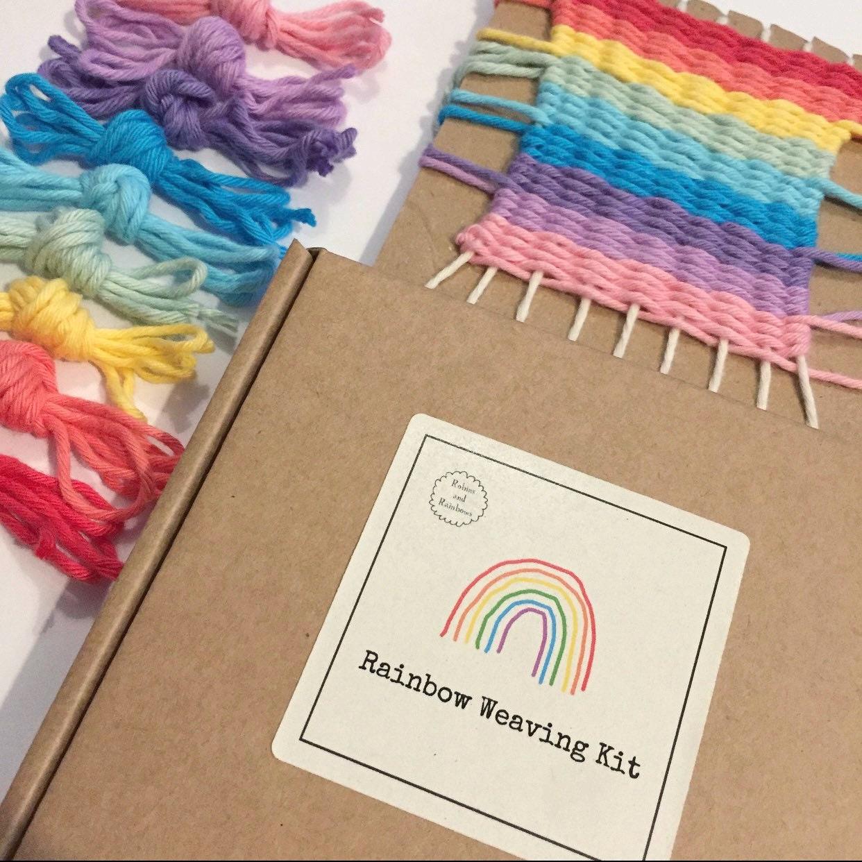 Afghan Loom Knitting Board Weave Loom Kit, Afghan Knitting Loom for DIY Blanket Socks Scarf Hat Craft Looms Weaving Spinning