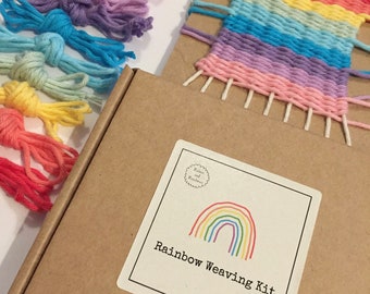 KID-KIT-007 – Kids Activity Kits – Weaving Loom Kit – Bonney St Garage