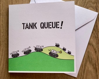 Army Tank Birthday Card - Etsy UK