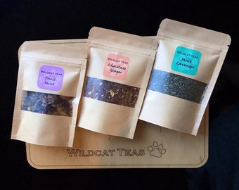 Wildcat Herbal Tea Sampler Gift Set, een selectie van premium kruiden losse bladthee