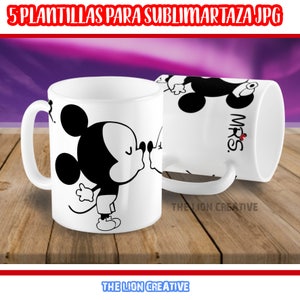 5 Modelos para Sublimação de Canecas de Casais JPEG, imagem de modelo de caneca para sublimação Modelos de canecas para sublimação casais, design de caneca para sublimação