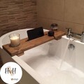 Bespoke Handmade Wooden Bath Caddy