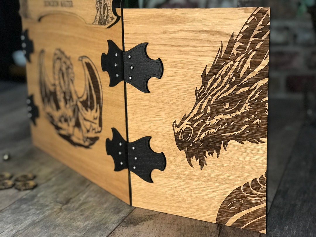 Dragon and Knight Dungeon Master Screen | DM Screen With Initiative ...