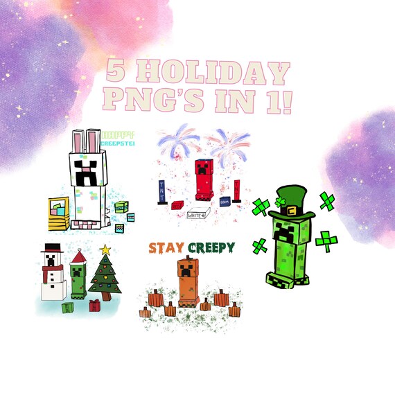 Minecraft Inspired Halloween - Etsy