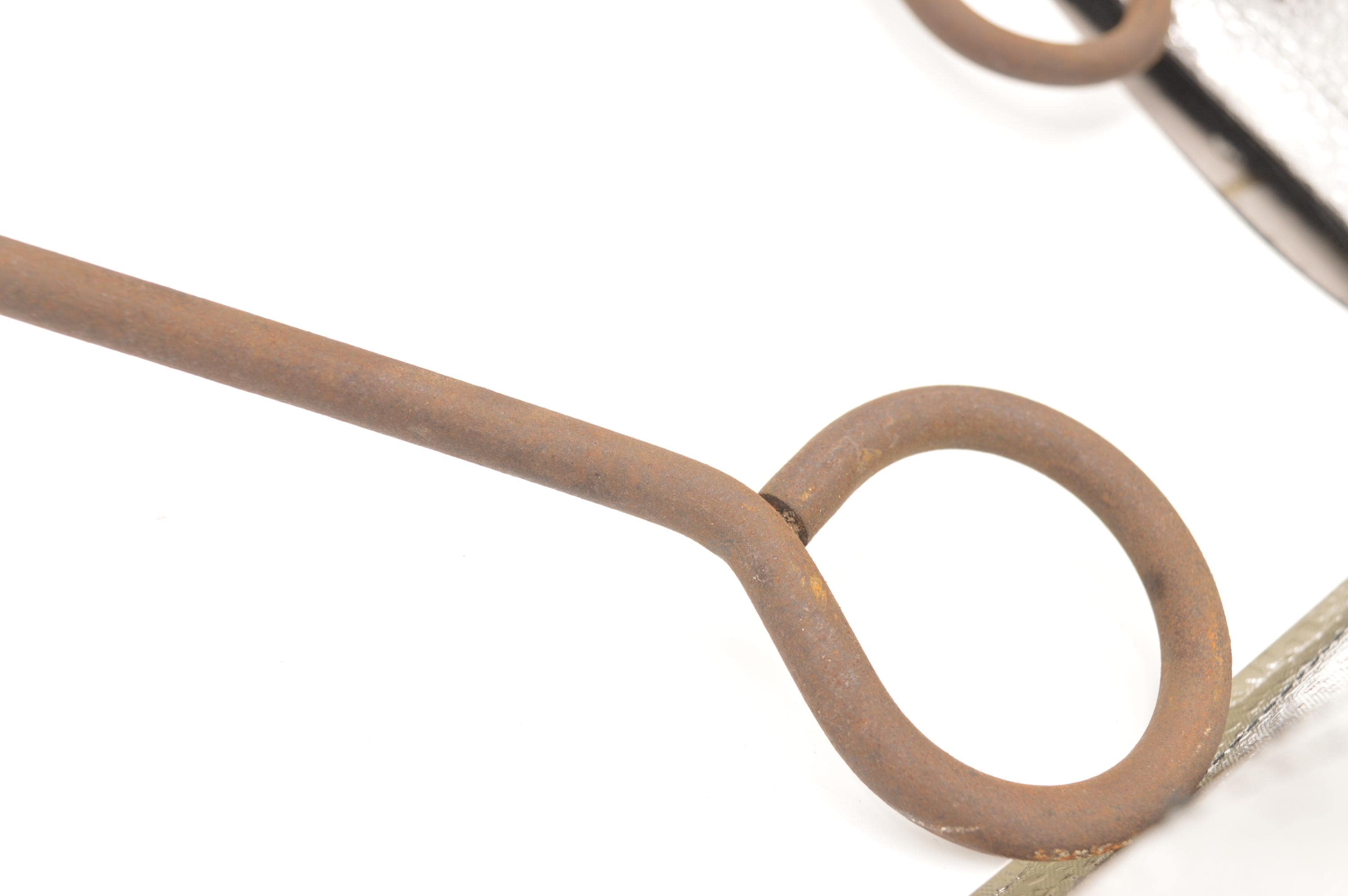 Ancien Gaufrier En Bronze Camion Frères N°66 – Pour Biscuits Et Gaufrettes
