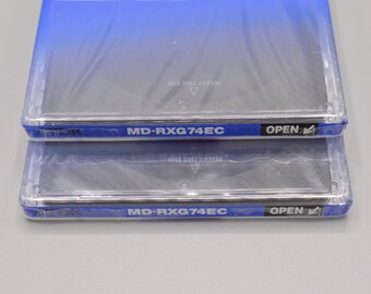 Lot de 2 mini-disc MD NEUFS TDK 74 mins - France