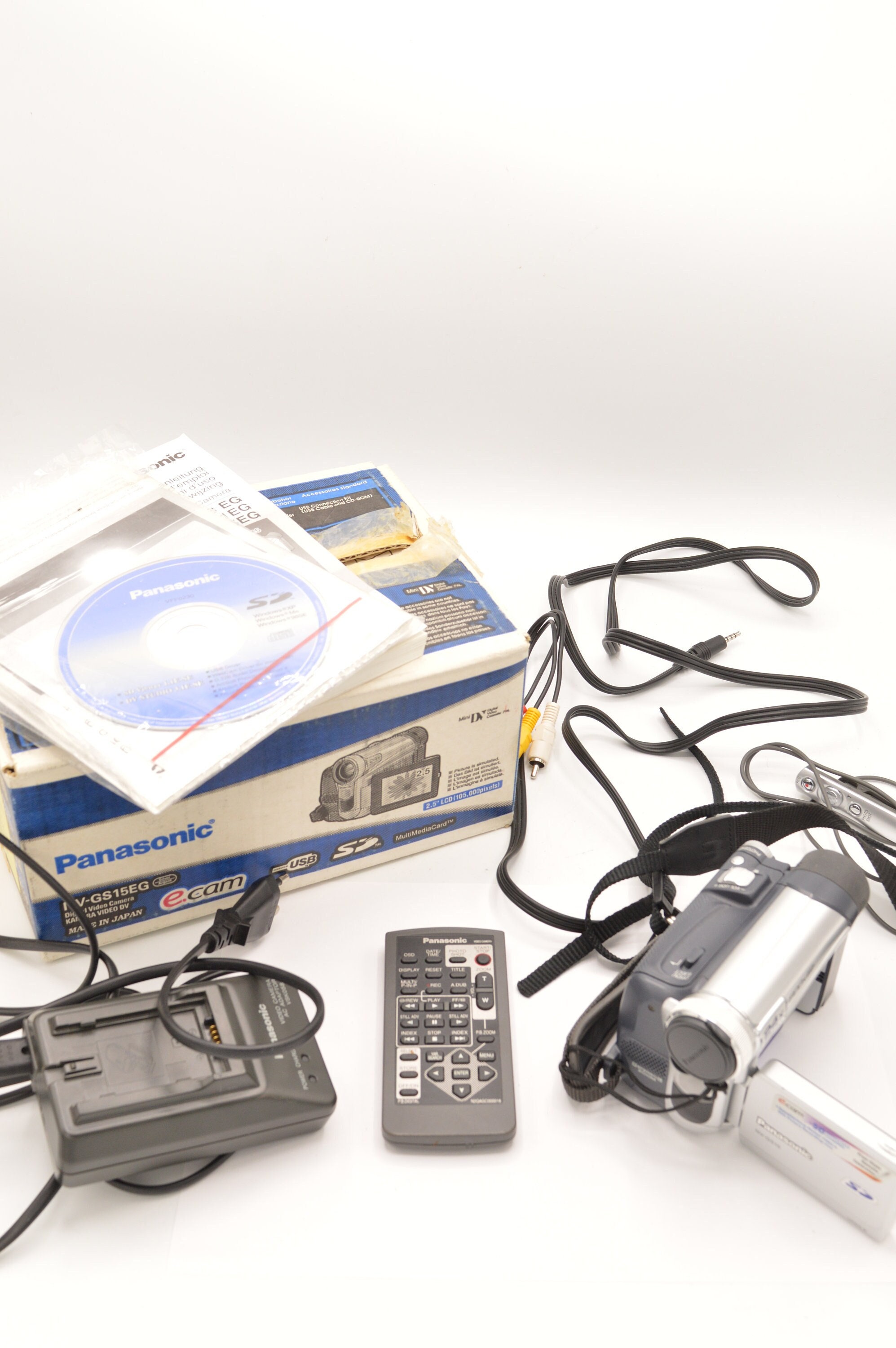 Panasonic Mini-dv NV-GS15 Camera in Original Box With