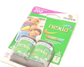 Lot de 2 pellicules APS Fujifilm Nexia 40 poses 200 iso per 11/2003