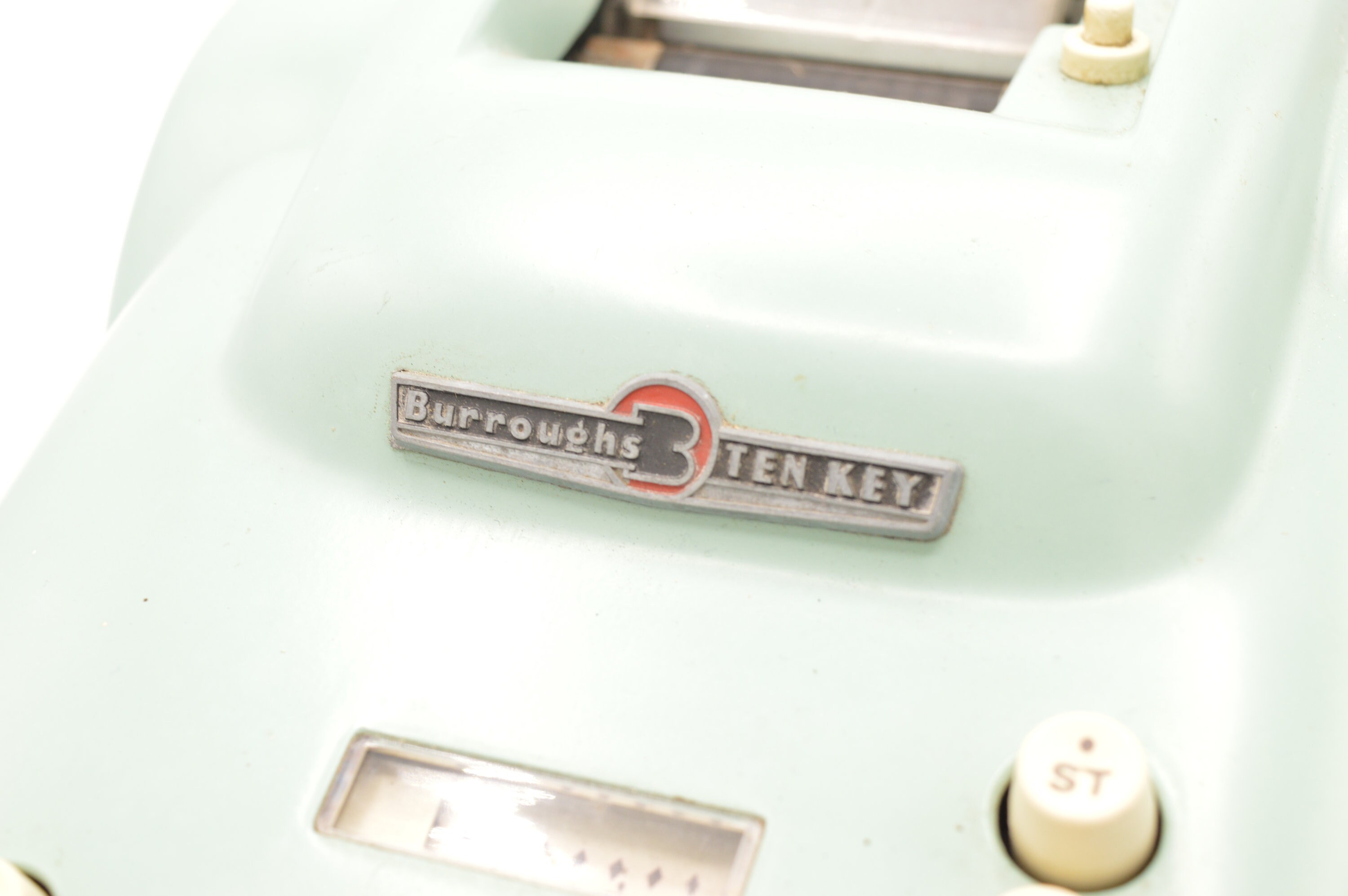 BURROUGHS TEN KEY CALCOLATRICE DEL 1955 VINTAGE CALCULATOR