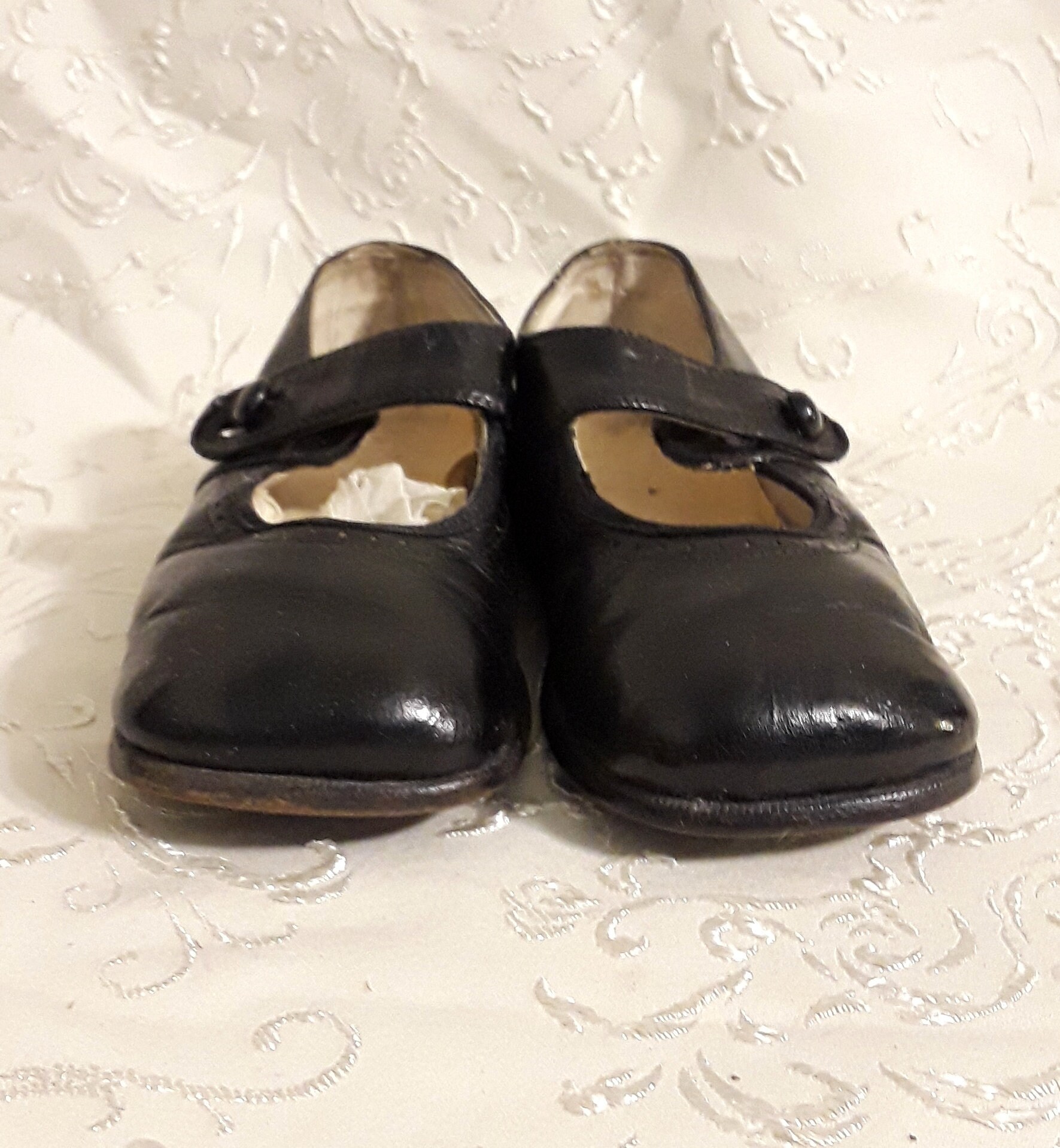 Antique Victorian Edwardian 1920s Toddler Children Shoes Black | Etsy