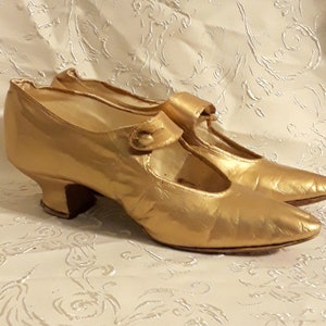 Antique Ladies Leather Art Deco Shoes All Original circa 1920-30s ...