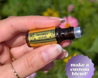 Custom Natural Roll-on Perfume Oil  |  5ml  |  Essential Oil fragrance