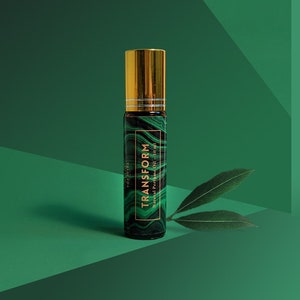 Essential Oil Perfume Roll-on |  Vegan  | Woodsy Herbaceous Forest