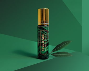 Essential Oil Perfume Roll-on |  Vegan  | Woodsy Herbaceous Forest