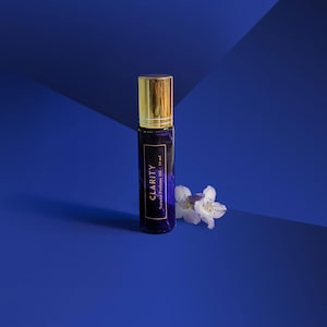 Essential Oil Perfume Roll-on |  Vegan  | Minty Florals
