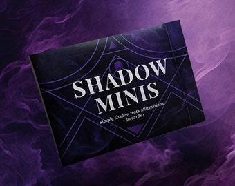 Shadow Minis | Shadow work affirmations and motivation