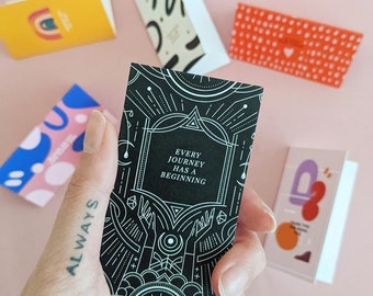 Add a thoughtful mini card for gifts