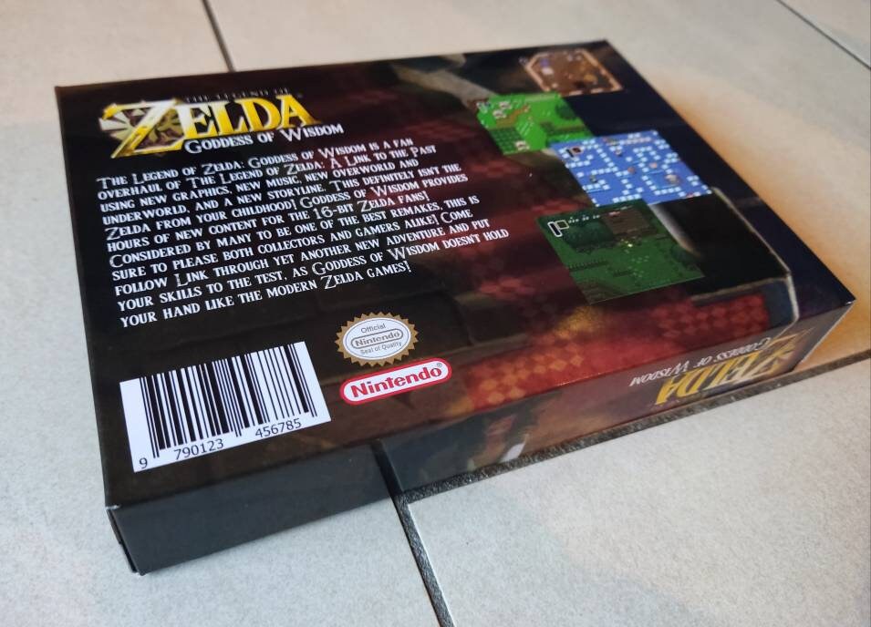The Legend of Zelda Goddess of Wisdom Special Edition Box Etsy