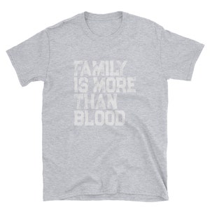 Adoption Shirt / Foster Care Family Shirt / Step Parent Shirt / Family Is More Than Blood TShirt / Foster Parent Gift / Gotcha Day / Blended image 3