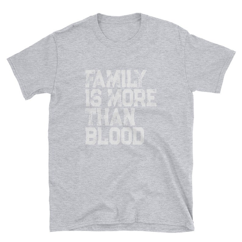 Adoption Shirt / Foster Care Family Shirt / Step Parent Shirt / Family Is More Than Blood TShirt / Foster Parent Gift / Gotcha Day / Blended image 3