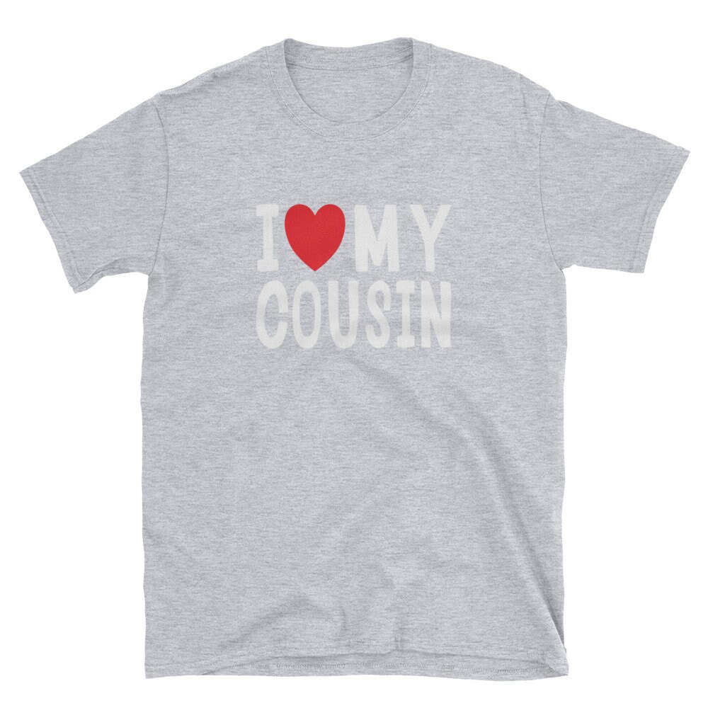 I Love My Cousin Family Love Heart Gift | Etsy