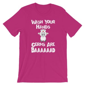 School Nurse Shirt / Funny Nurse Shirt / Sheep TShirt / School Nurse Gift / School Nurse Tee / Nurse Gift / Nurse Tee / Hand Washing Shirt image 7