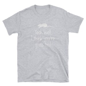 Shirt rattenliefhebber / cadeau rat / Ja, nou, ik vind jou ook brutaal! T-shirt / Rattenkleding / Ratten-T-shirt afbeelding 3