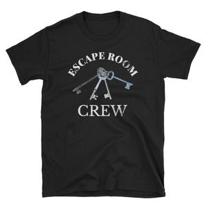 Vintage Escape Room Shirt / Escape Room Crew Shirt / Escape Room Party / Matching Shirts / Birthday Party / Escape Room Game