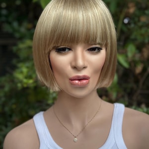 LEMON HEAD | Synthetic Lace Front Wig | Light Blonde | Hand-tied Monofilament Top
