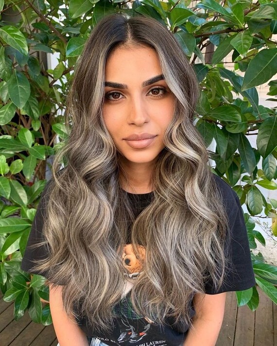 Blonde wig human hair top